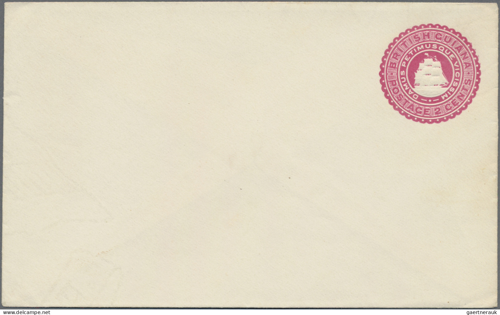 British Guiana - postal stationery: 1879/1900's: Collection of 47 postal station