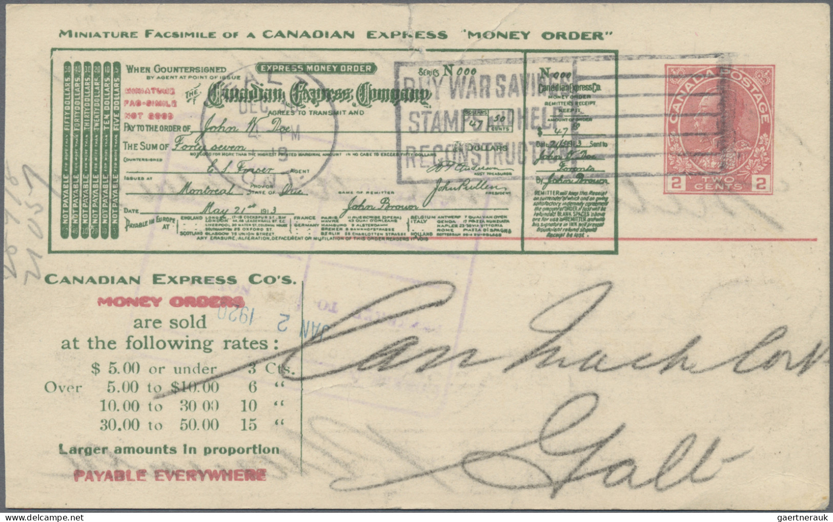 Canada - Postal Stationery: 1871-1970's: Collection Of About 900-1000 Postal Sta - 1903-1954 De Koningen