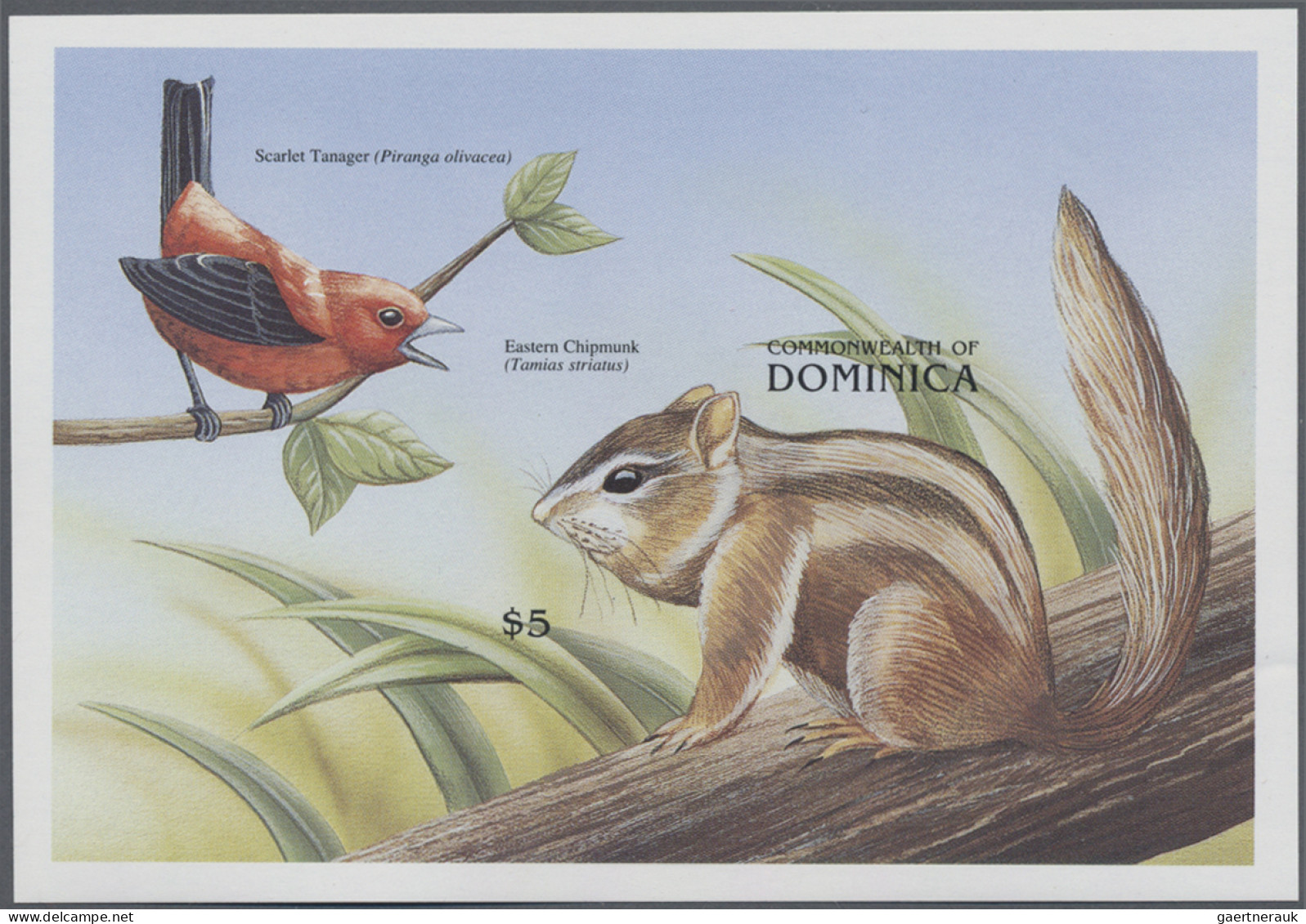 Dominica: 1995/2012, also a few other countries. Collection containing 383 IMPER