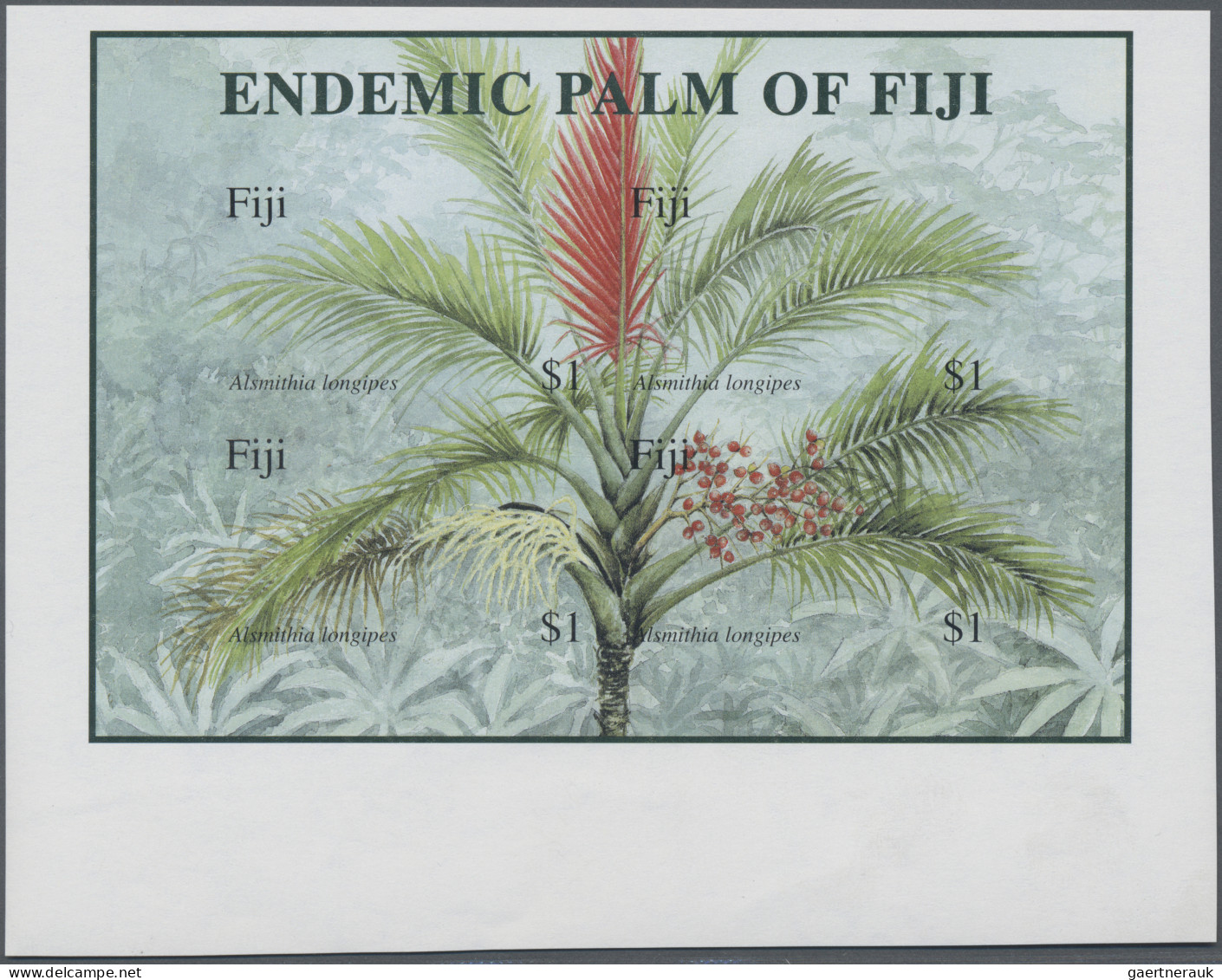 Fiji: 2000/2007. Collection Containing 52 IMPERFORATE Stamps (inclusive S/s, M/s - Fiji (...-1970)