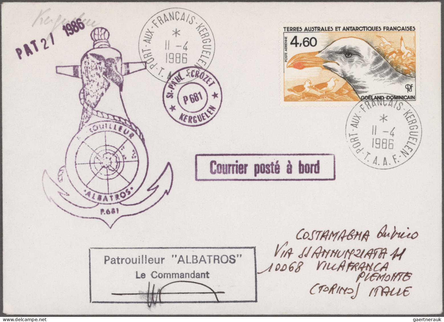 French Antarctic: 1976/1994, Collection Of Apprx. 200 Covers/cards, Showing A Ni - Lettres & Documents