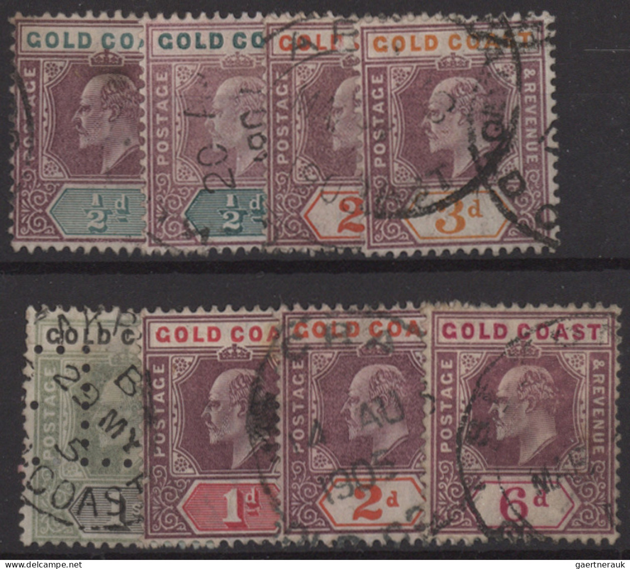 Ghana: 1938/1975 Gold Coast & Ghana: Mint Collection On Printed Pages In A Big B - Ghana (1957-...)