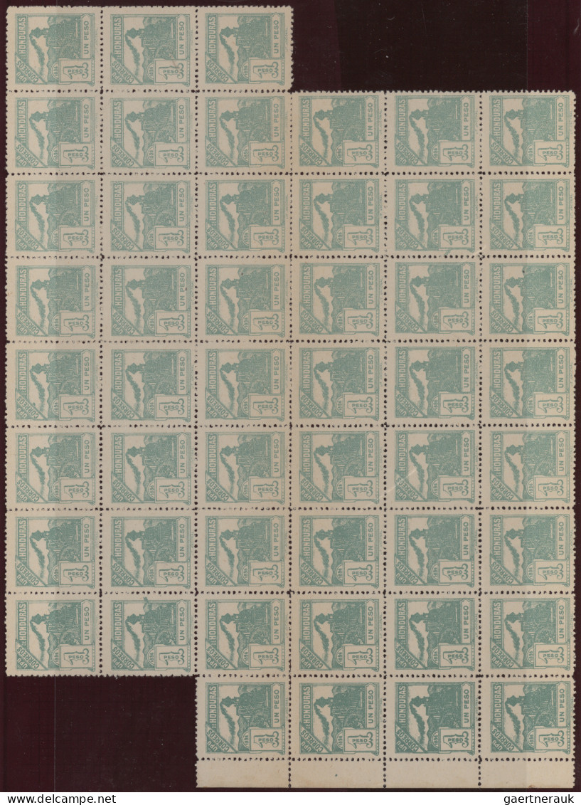 Honduras: 1866/1898, specialised collection of apprx. 440 stamps well arranged o