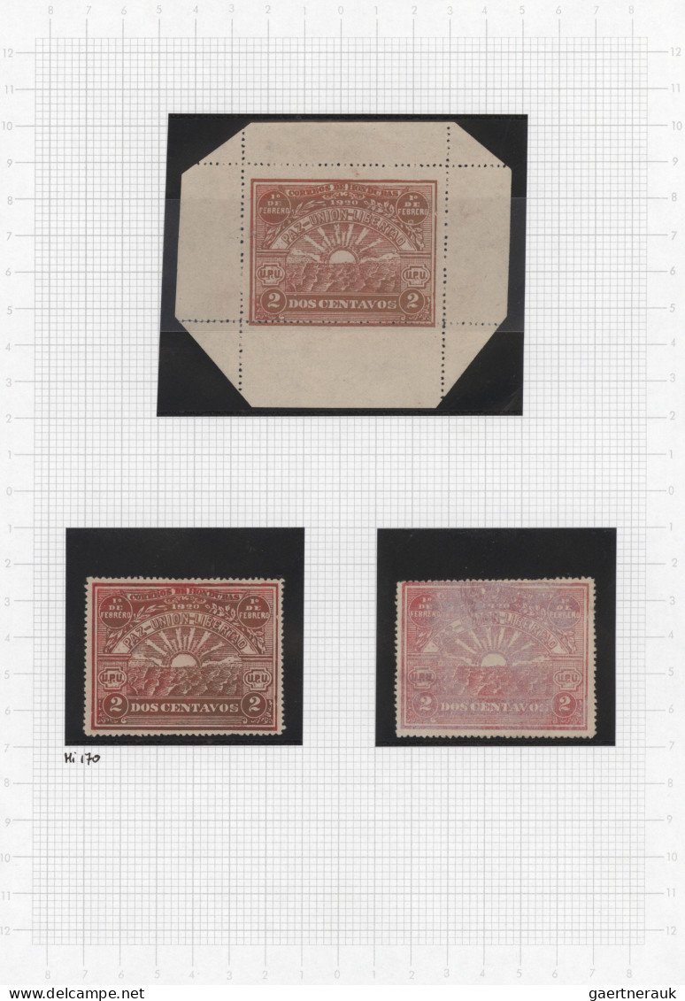 Honduras: 1903/1940 (ca.), comprehensive unused and used collection of more than