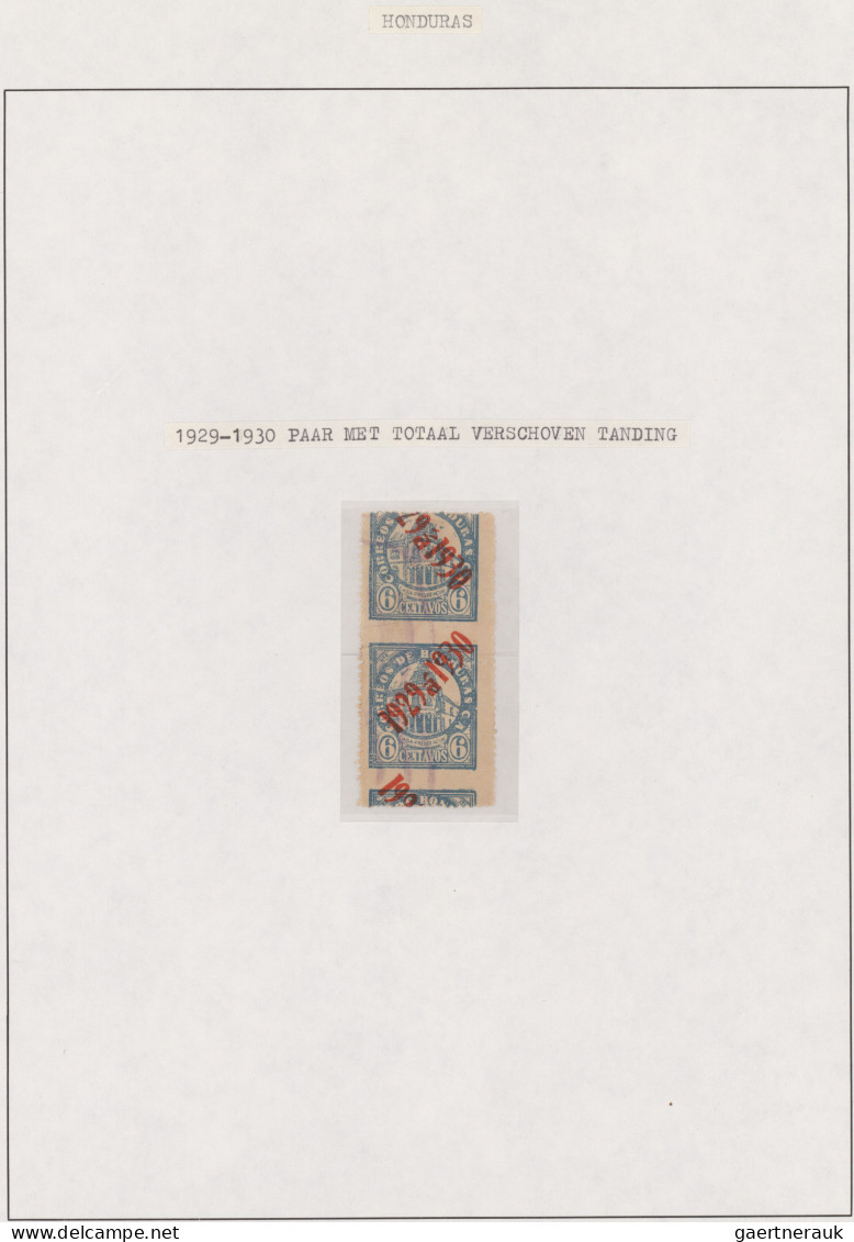 Honduras: 1903/1940 (ca.), comprehensive unused and used collection of more than