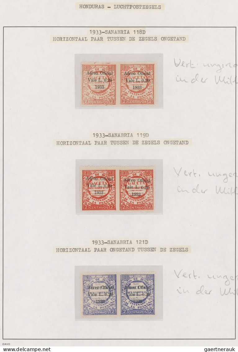 Honduras: 1925/1989, AIRMAIL STAMPS, comprehensive, almost exclusively mint coll