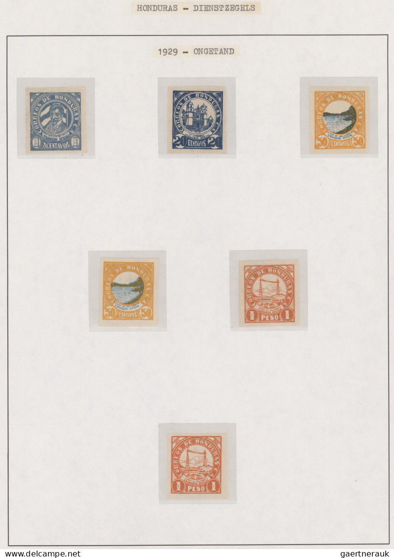 Honduras: 1890/1974, Mint Collection On Album Pages, Well Filled Throughout Incl - Honduras