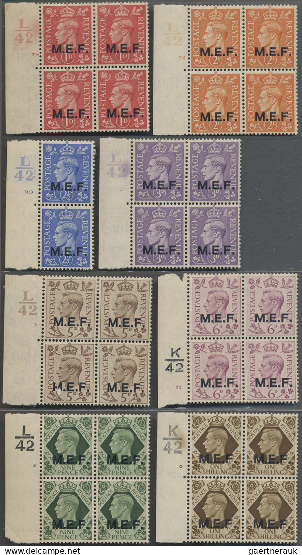 Italian East Africa - British Occupation: 1942/1950, Collection In Small Stockbo - Afrique Orientale Italienne