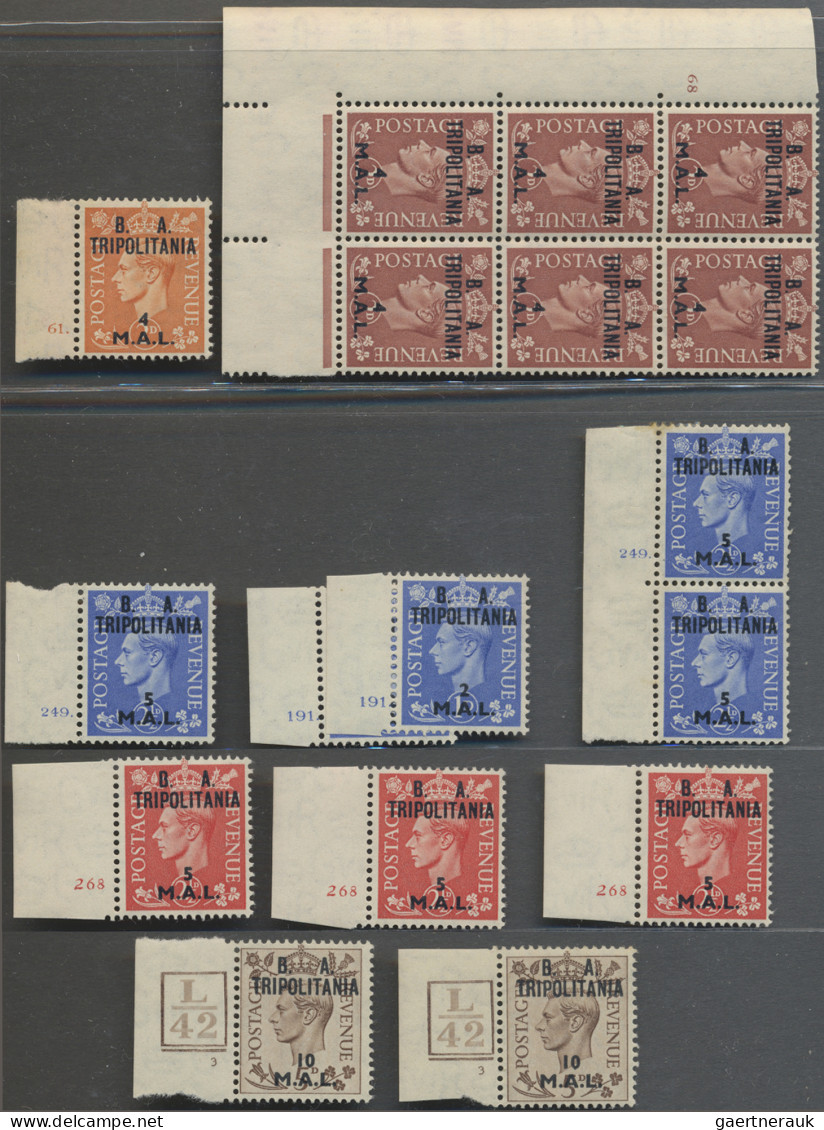 Italian East Africa - British Occupation: 1942/1950, Collection In Small Stockbo - Italiaans Oost-Afrika