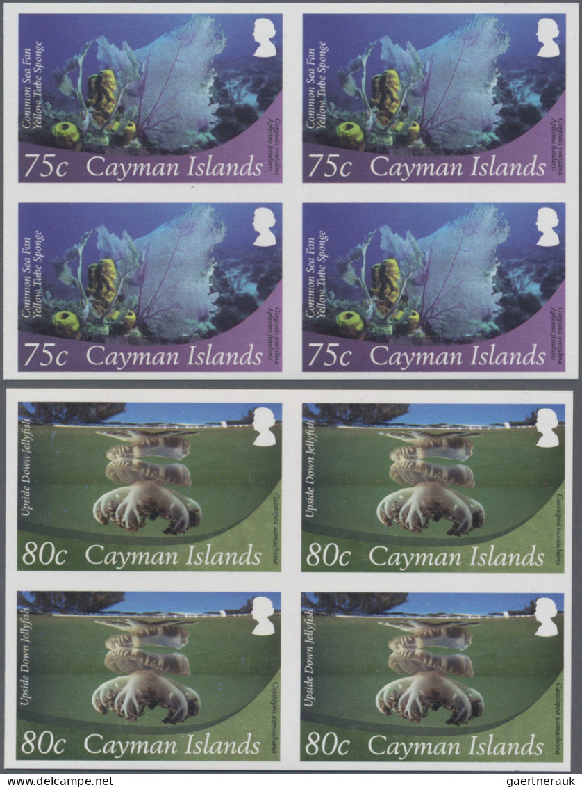 Cayman Islands: 2000/2013. Collection containing 1066 IMPERFORATE stamps (inclus