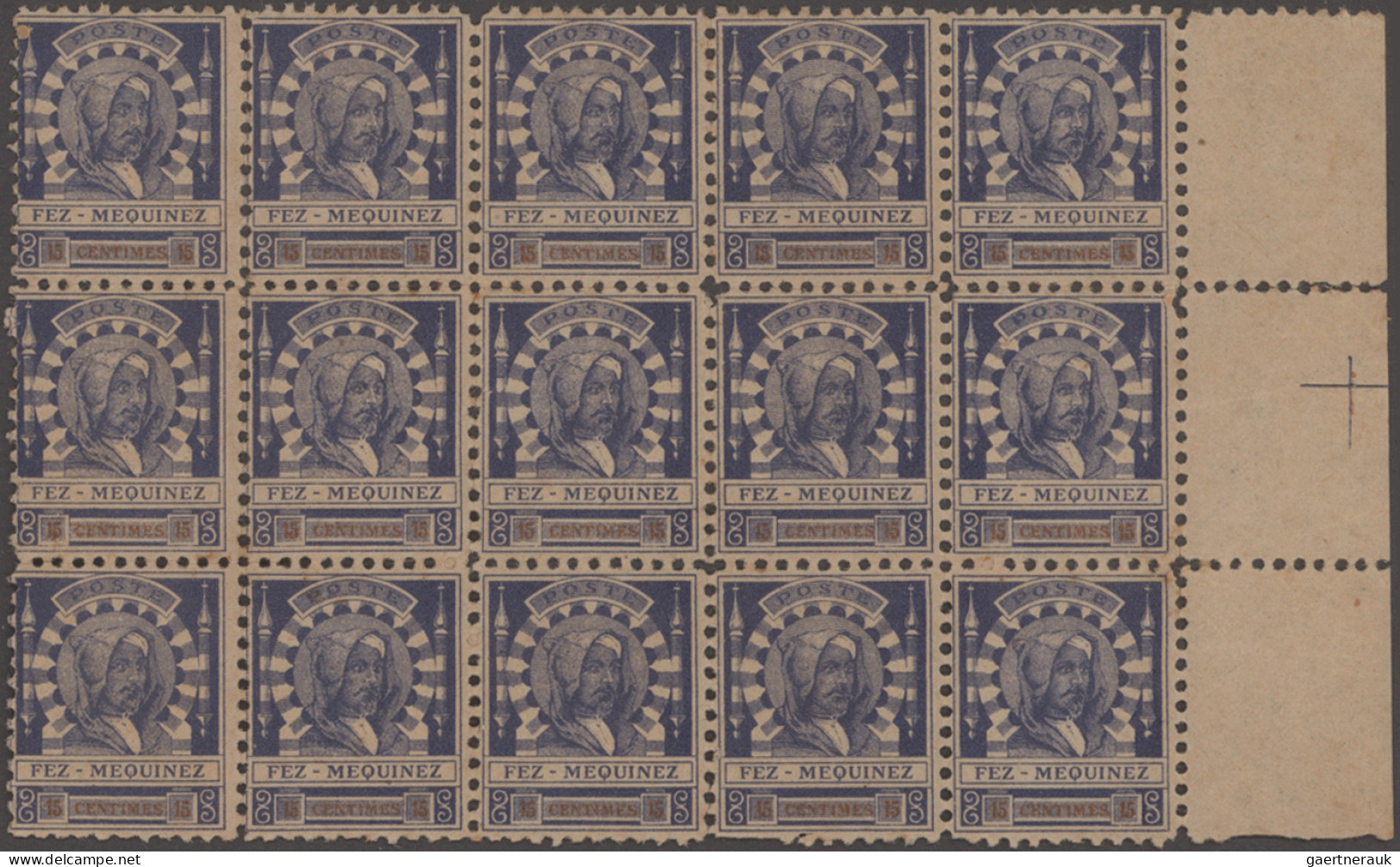 Morocco: 1900 Mogador-Agadir: Collection of about 230 mint stamps of all denomin