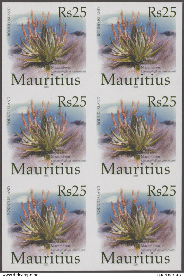 Mauritius: 1989/2016. Collection containing 23399 IMPERFORATE stamps and 22 IMPE