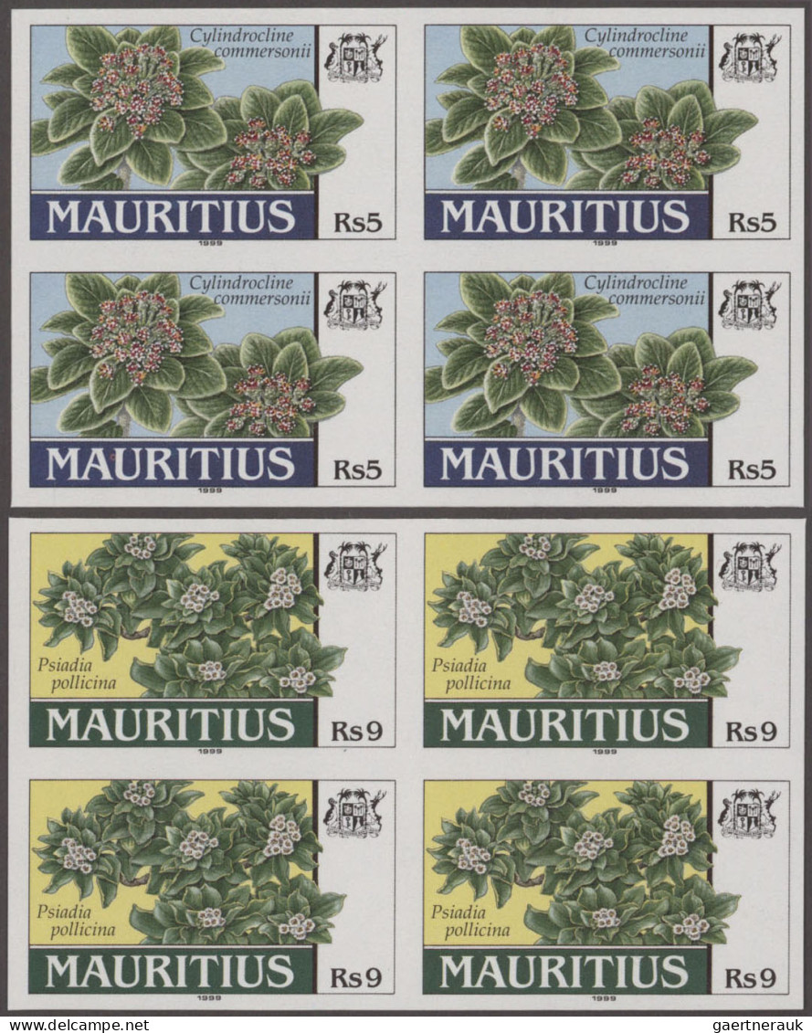 Mauritius: 1989/2016. Collection containing 23399 IMPERFORATE stamps and 22 IMPE