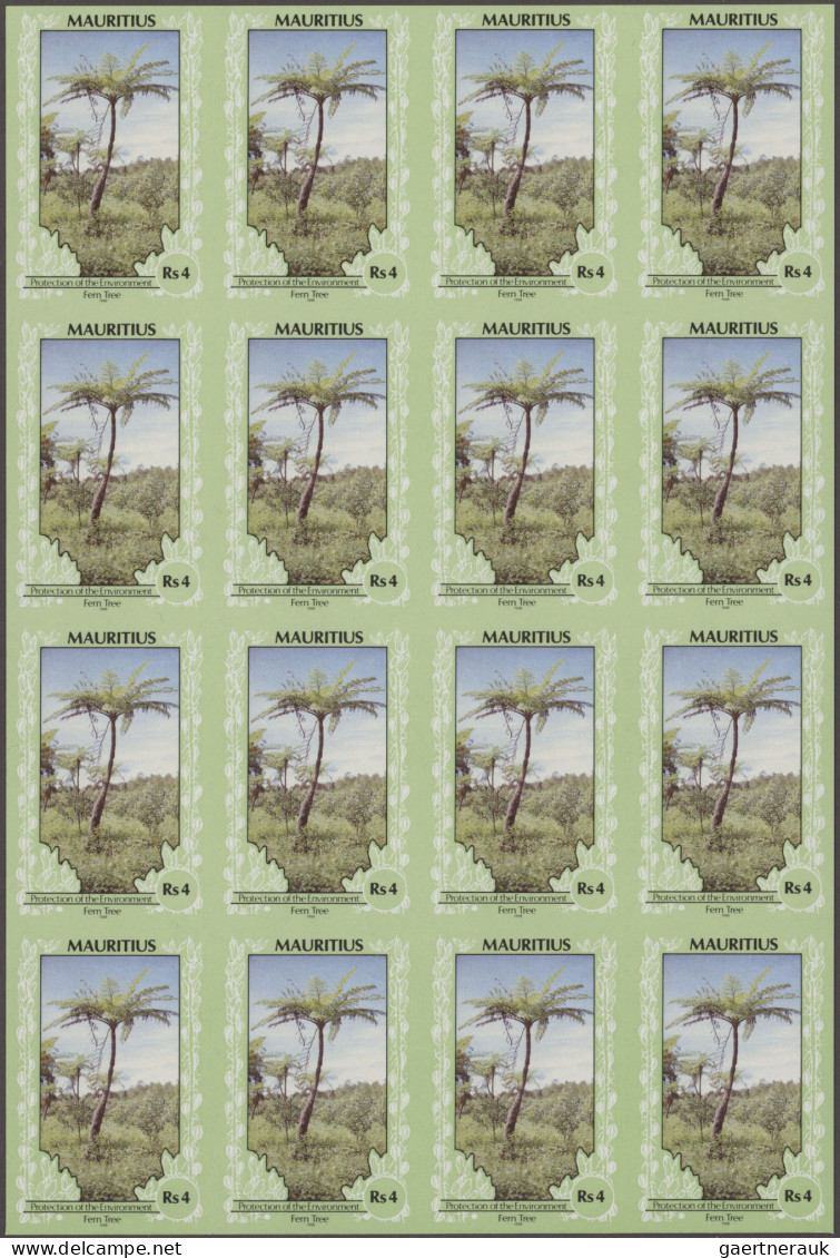 Mauritius: 1989/2016. Collection containing 23399 IMPERFORATE stamps and 22 IMPE