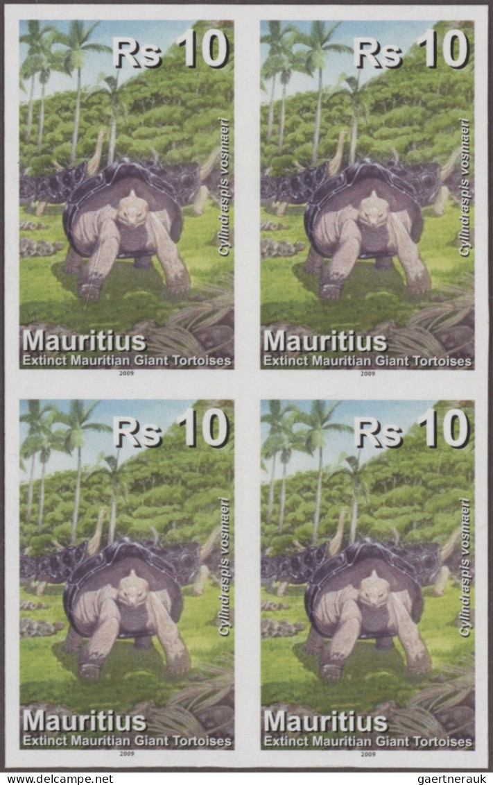 Mauritius: 1995/2016. Collection containing 2504 IMPERFORATE stamps (inclusive s