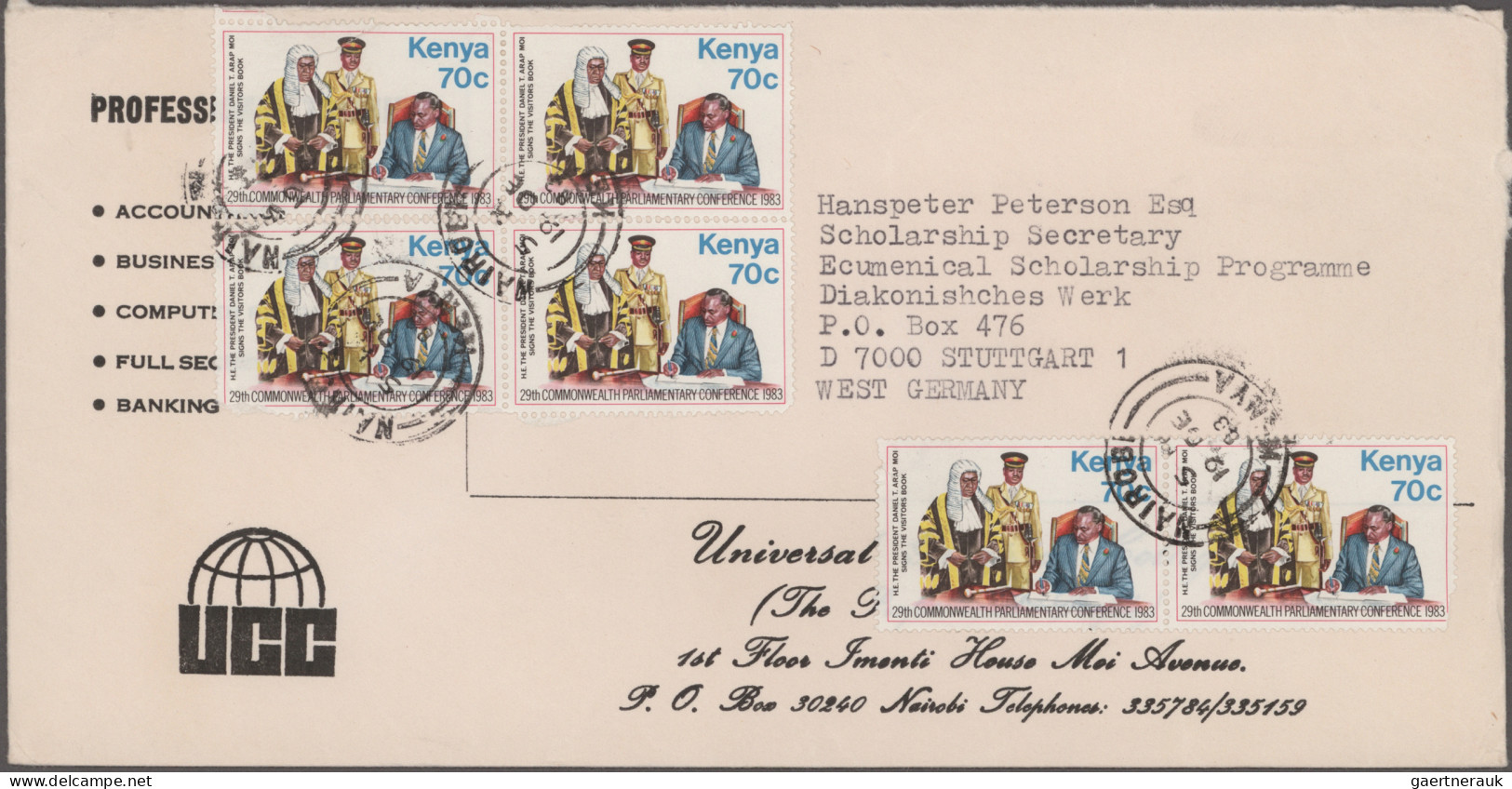 East African Union: 1956/1993, British East Africa, Accumulation Of Apprx. 190 C - British East Africa