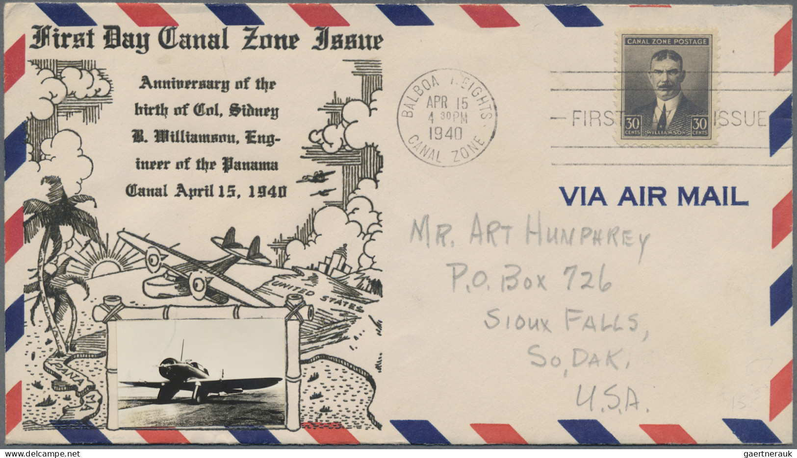 Canal Zone: 1910/1950 (ca.), Assortment Of Apprx. 74 Covers/cards Incl. Ppc, Att - Panama