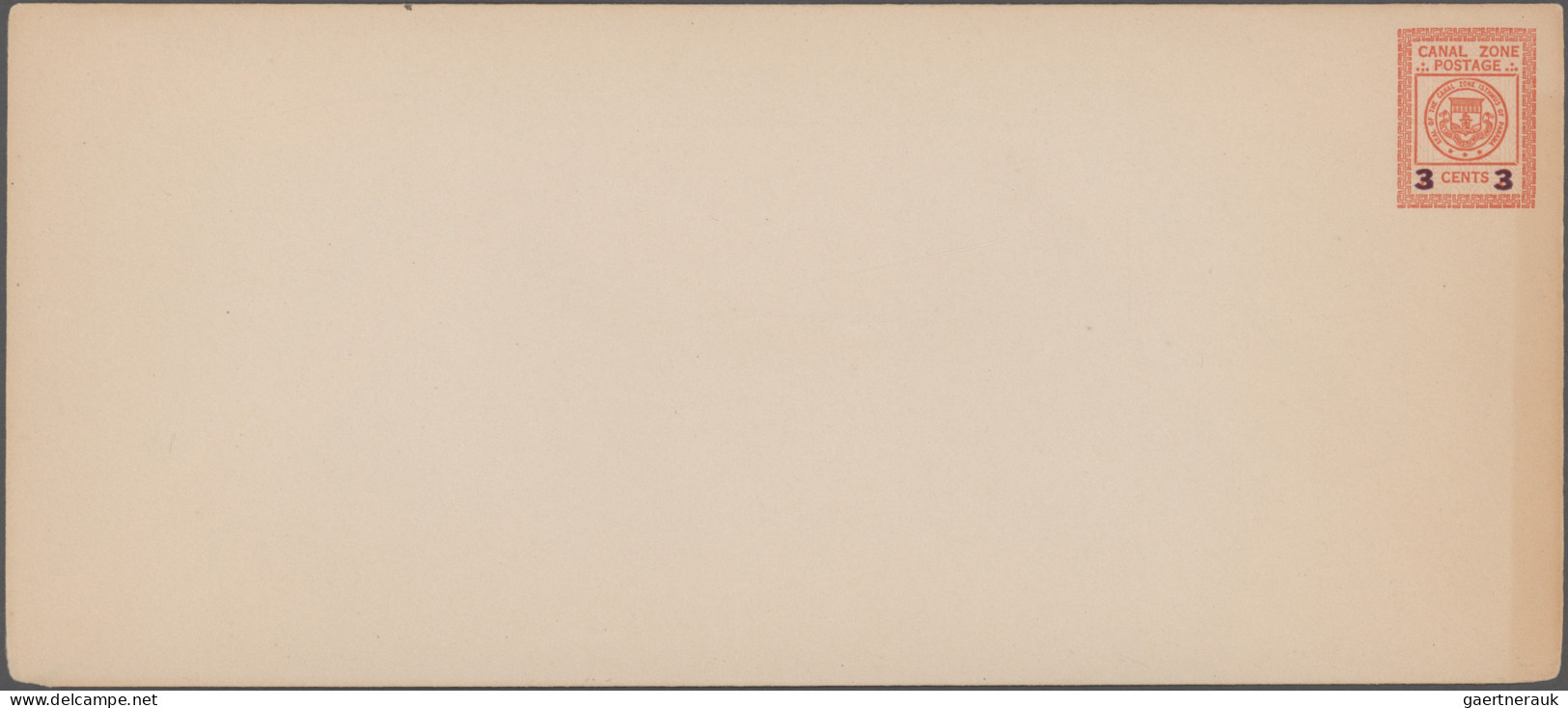 Canal Zone - Postal Stationery: 1924/1978, Balance Of Apprx. 415 (almost Exclusi - Panama