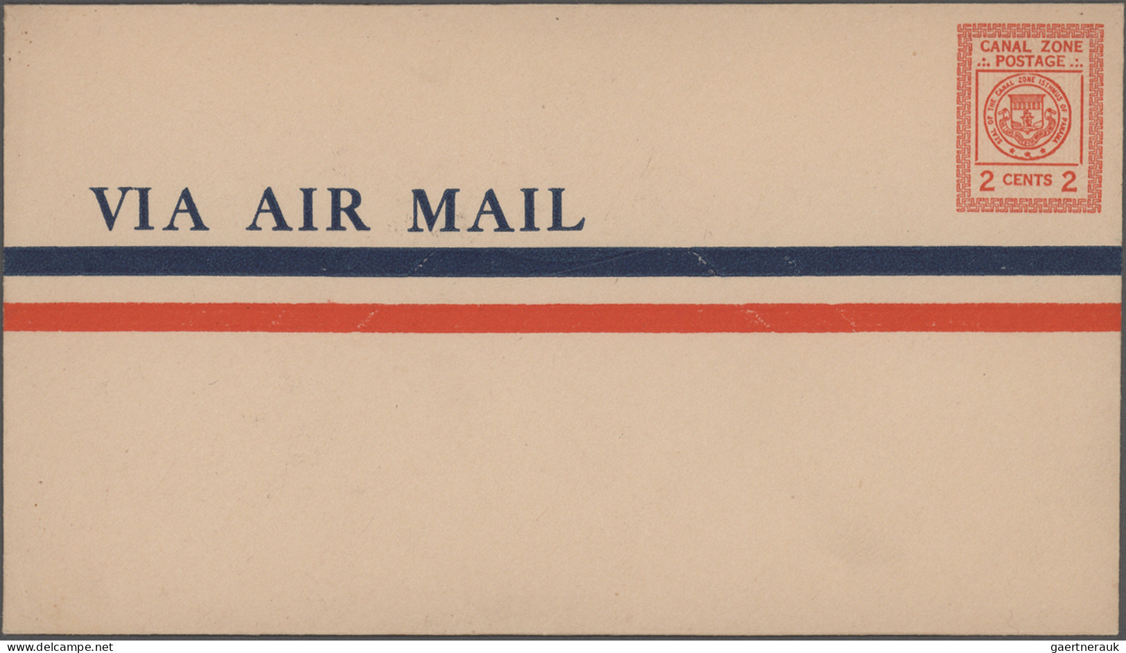 Canal zone - postal stationery: 1924/1978, balance of apprx. 415 (almost exclusi