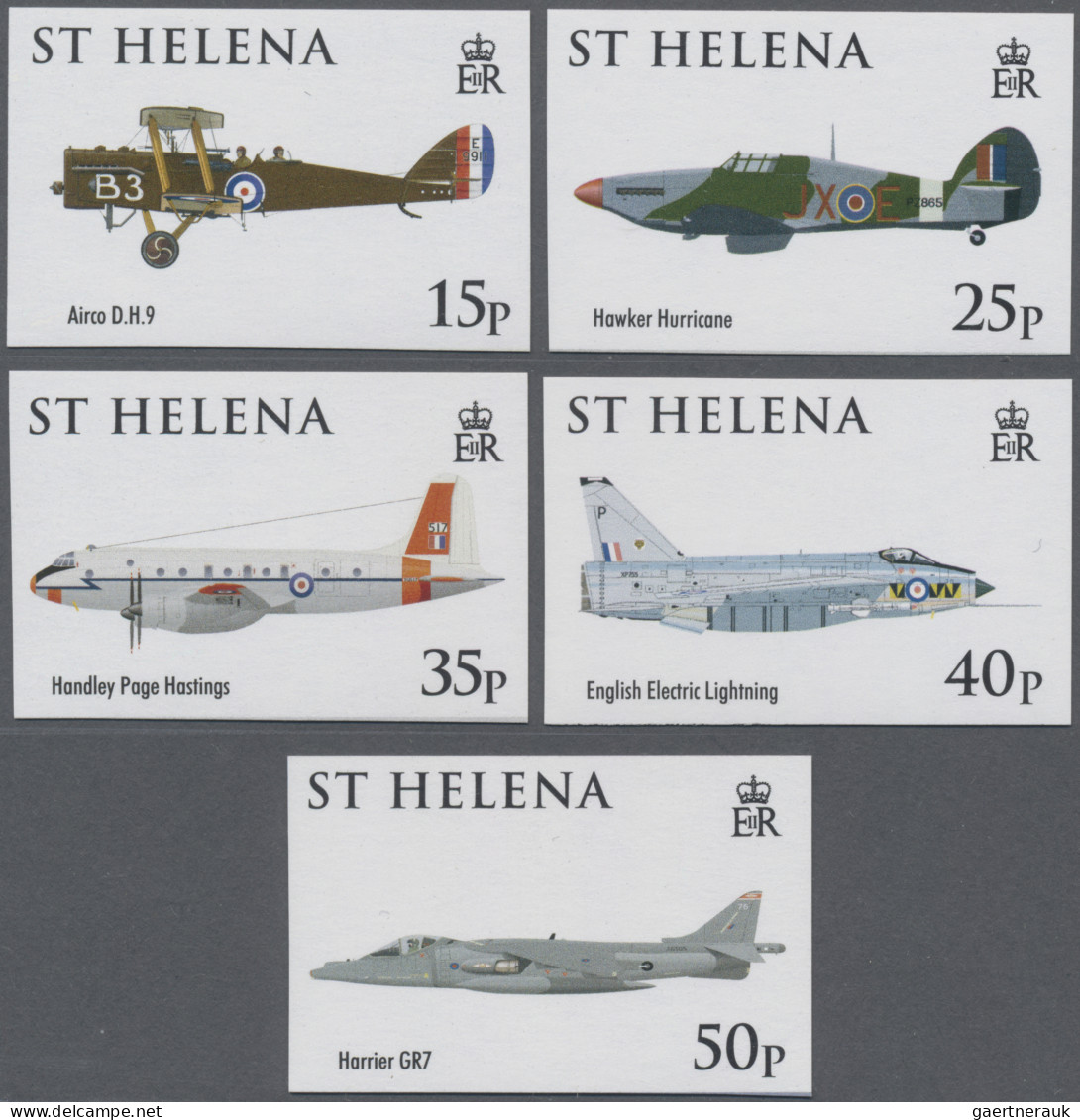 St. Helena: 2001/2016. Collection containing 472 IMPERFORATE stamps (inclusive c