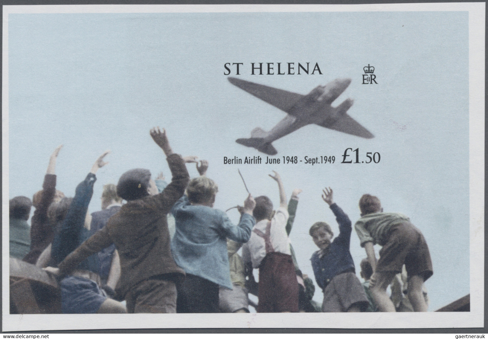 St. Helena: 2001/2016. Collection containing 472 IMPERFORATE stamps (inclusive c