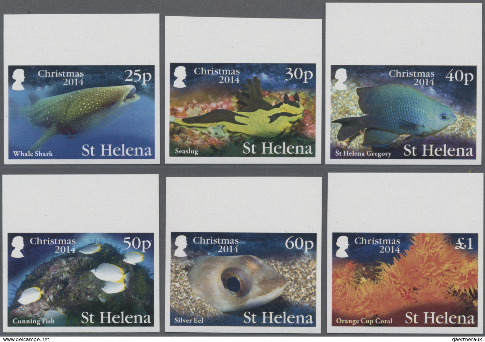 St. Helena: 2001/2016. Collection containing 472 IMPERFORATE stamps (inclusive c