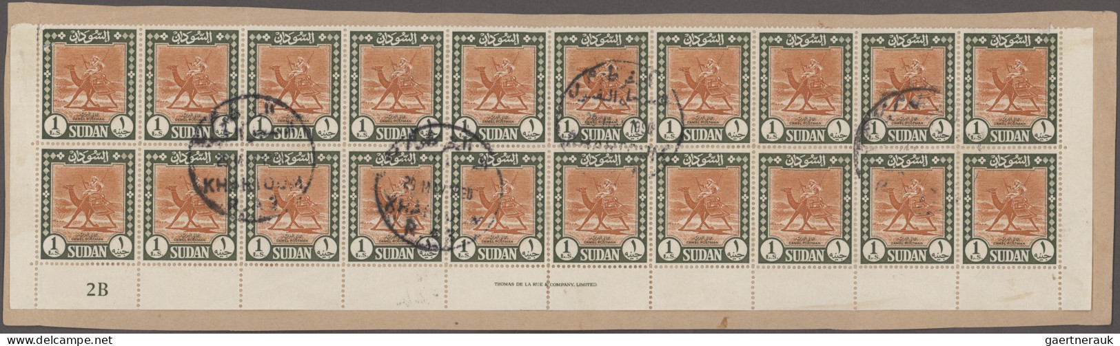 Sudan: 1900/1990 (ca.), Sophisticated Balance On Stockpages/in Glassines/loose M - Soedan (1954-...)