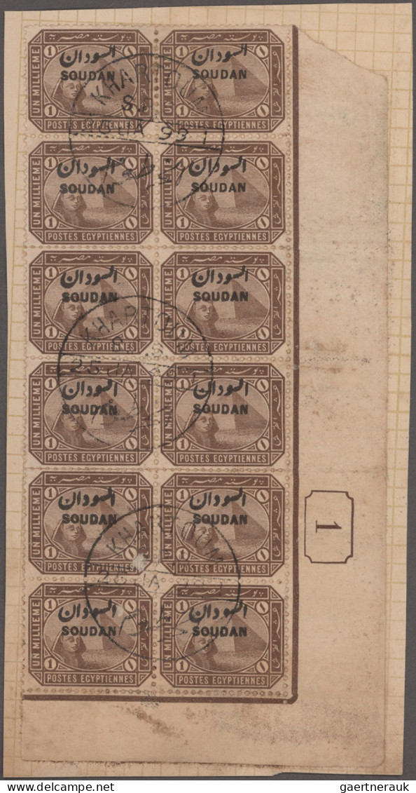 Sudan: 1900/1990 (ca.), Sophisticated Balance On Stockpages/in Glassines/loose M - Sudan (1954-...)