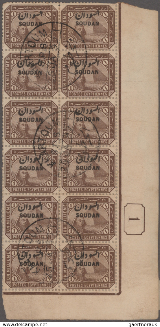 Sudan: 1900/1990 (ca.), Sophisticated Balance On Stockpages/in Glassines/loose M - Soedan (1954-...)