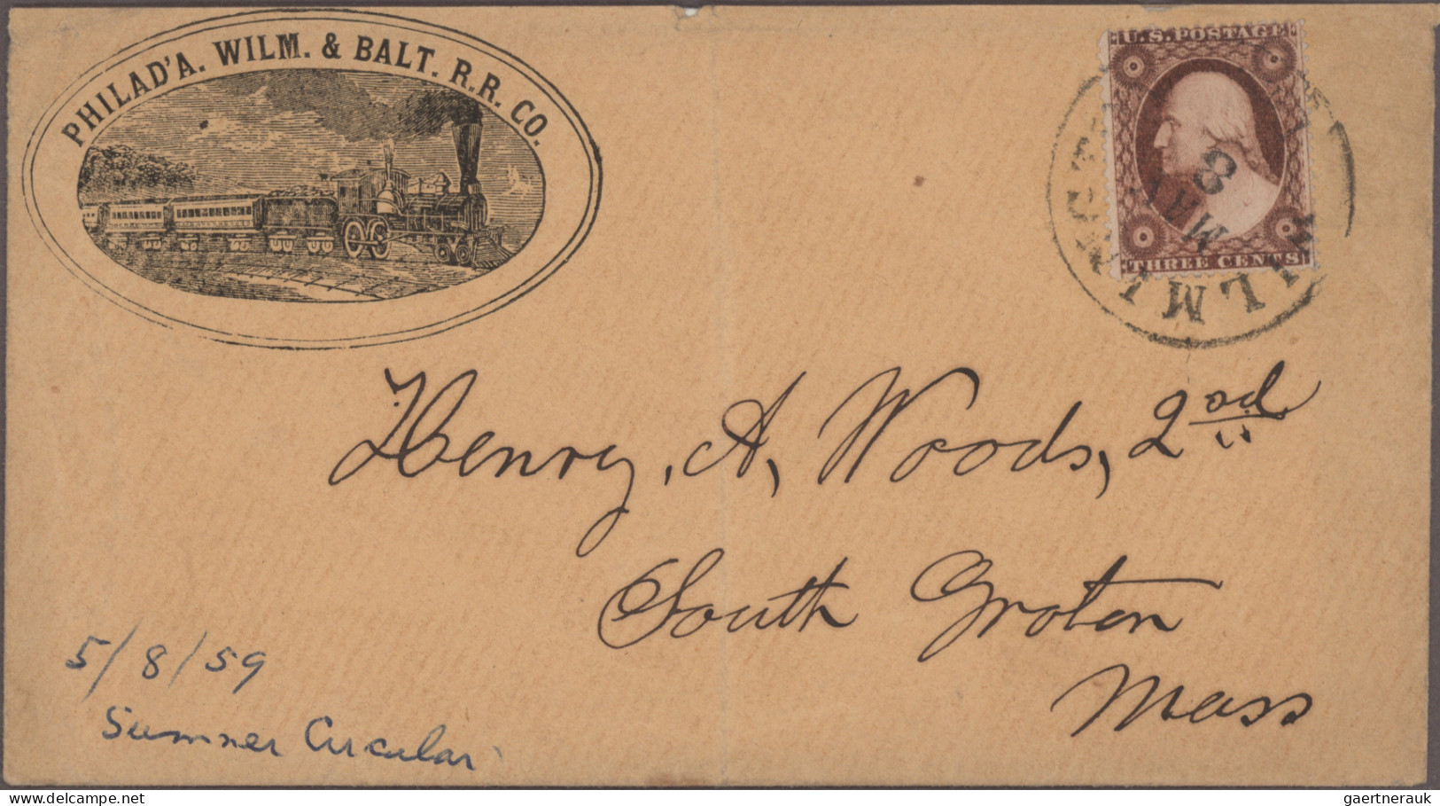 United States: 1840/1990's: Comprehensive Collection Of More Than 1600 Covers, P - Cartas & Documentos