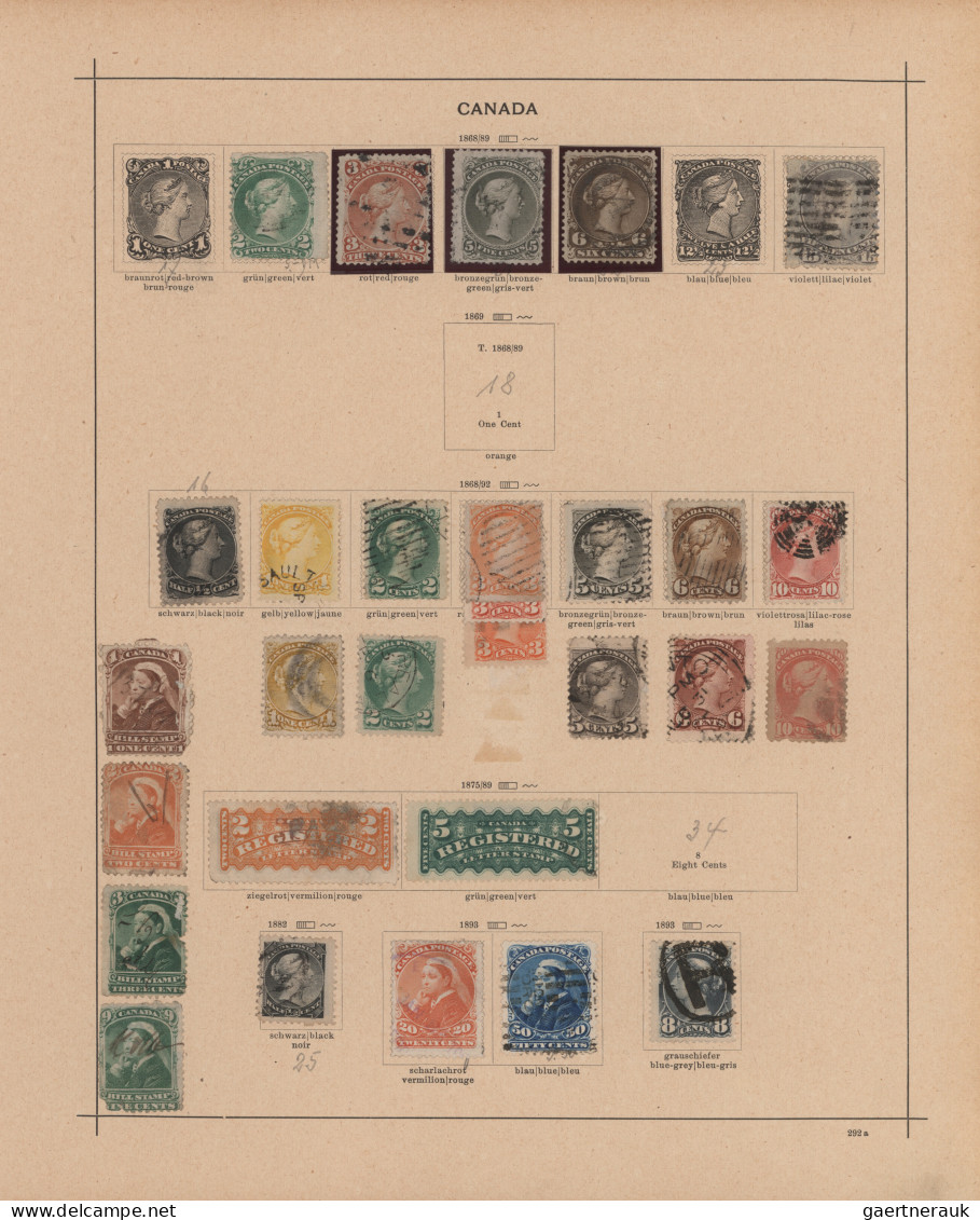 United States: 1847/2000, Sammlung USA Von Anfang Bis Ca. 1980 Mit Einigen Besse - Used Stamps