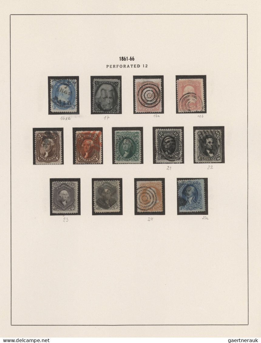 United States: 1847-1970 Ca.: Comprehensive Mint And Used Collection From First - Used Stamps