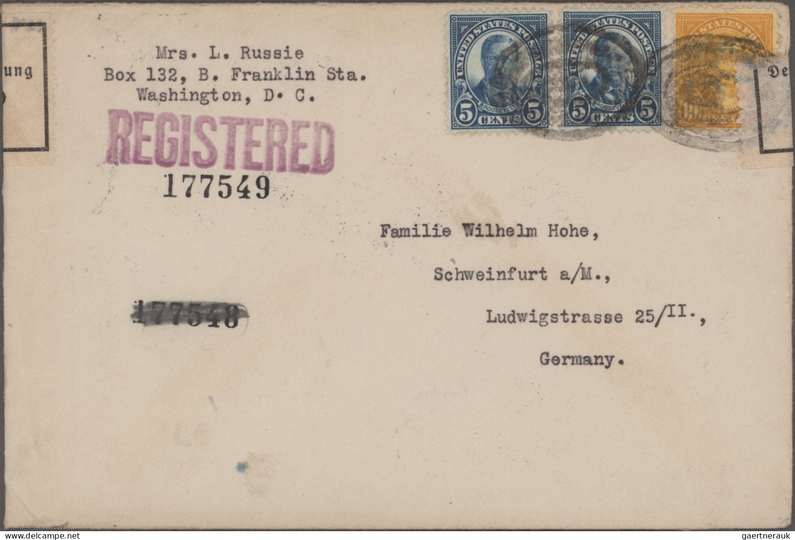 United States: 1900/1960 (ca.), Mehr Als 150 Briefe, Neben FDC Reichlich Zensier - Lettres & Documents