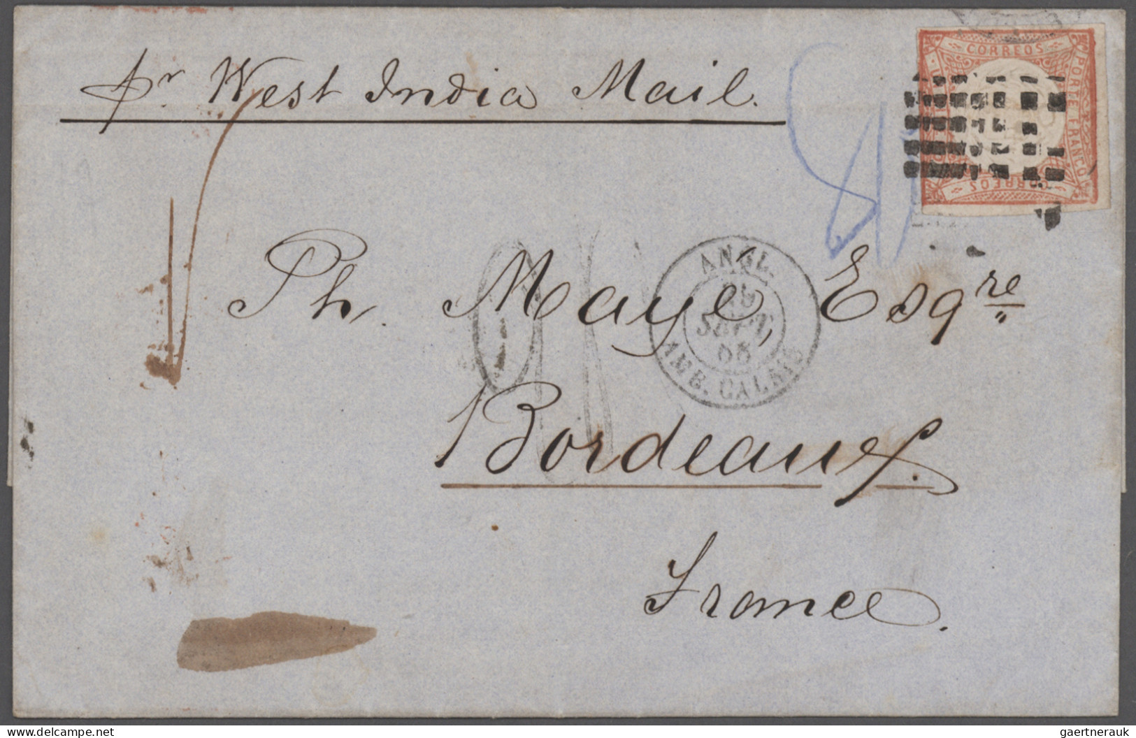 World Wide: 1860/1950 (ca.), Assortment Of Stamps And Covers, Comprising E.g. 18 - Colecciones (sin álbumes)