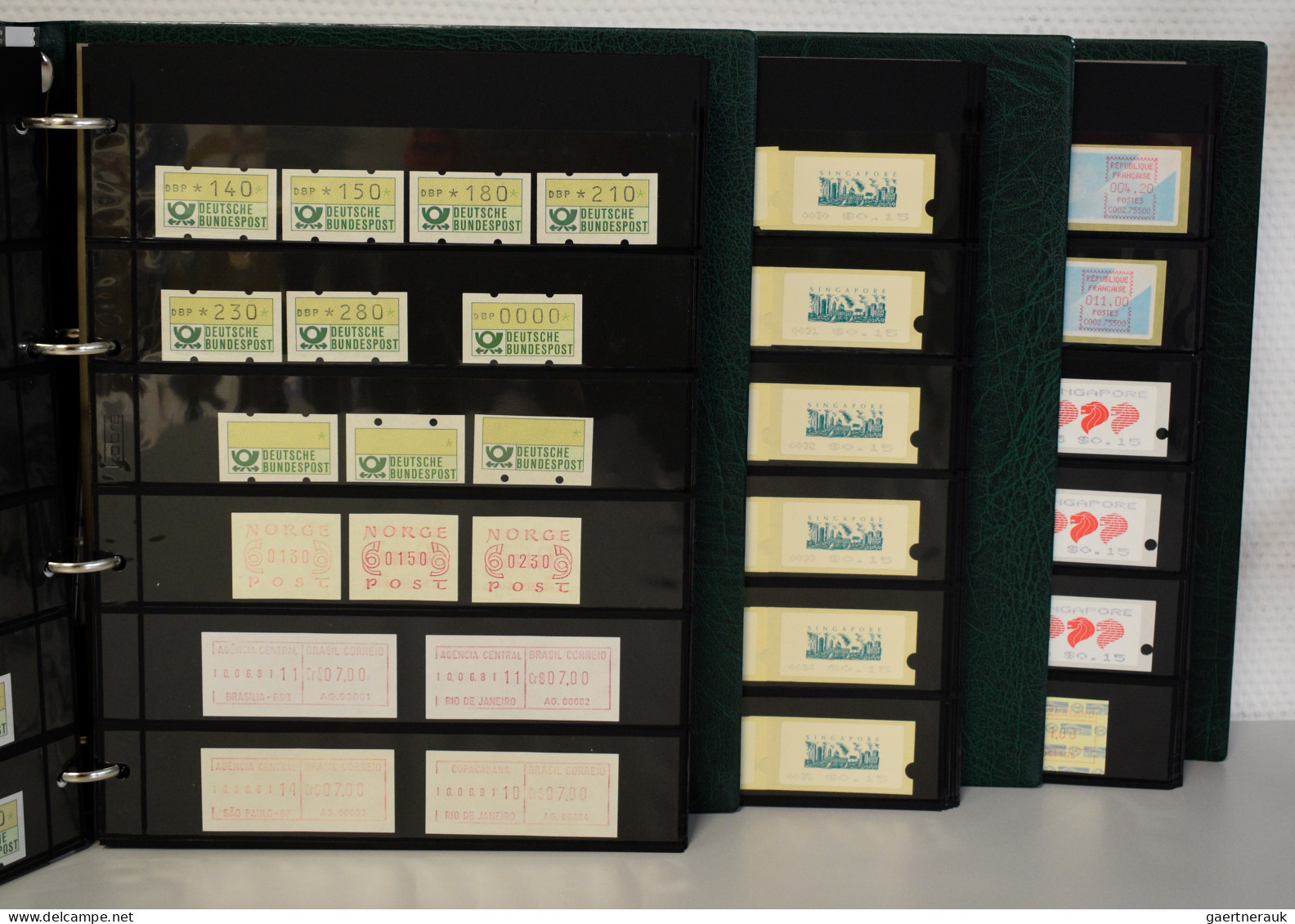 World Wide: 1976/1996, MACHINE LABELS/AUTOMATED VENDING STAMPS, Almost Exclusive - Collections (without Album)