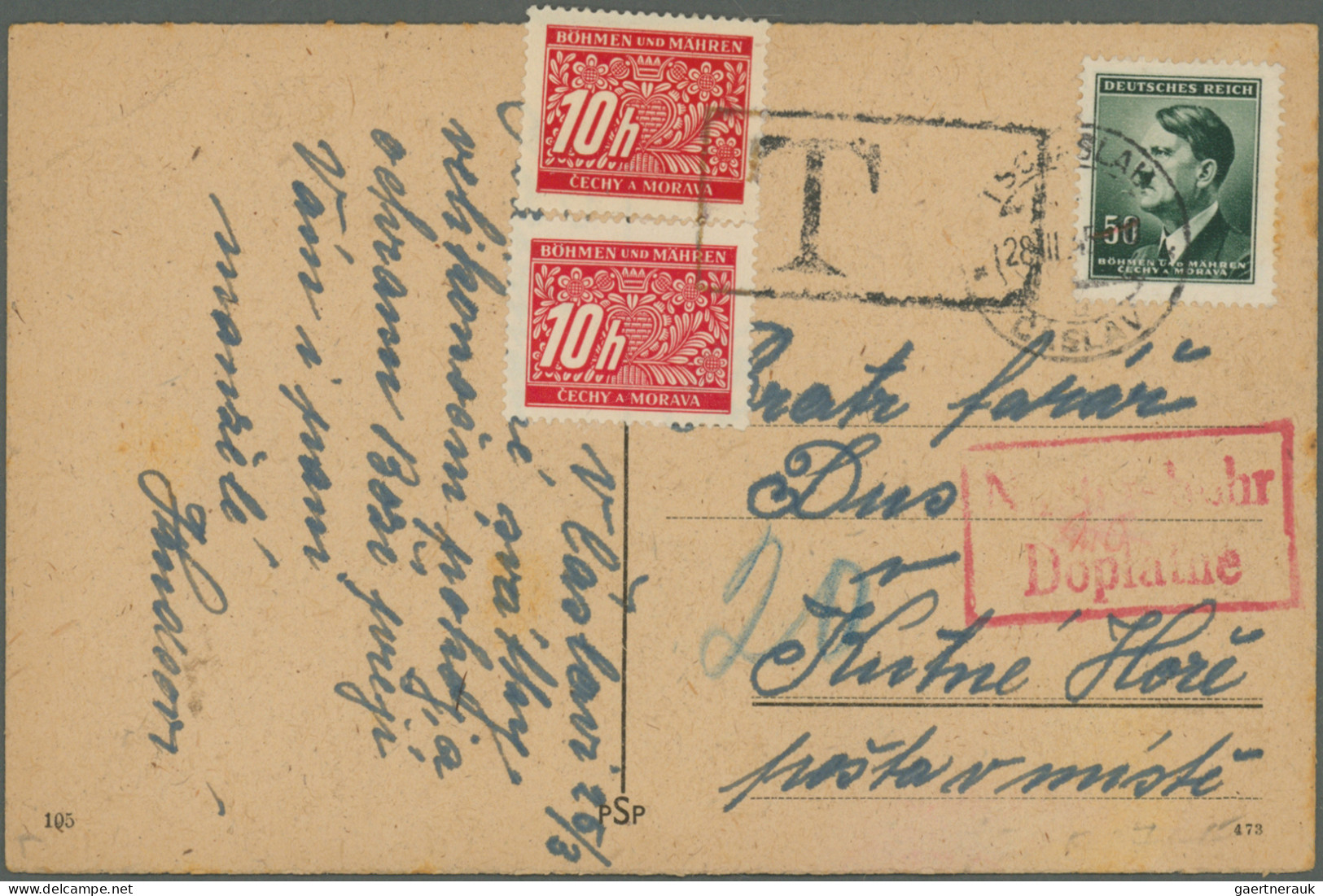 World Wide: 1896/2008, Insufficiently Paid/redirected Mail, Sophisticated Assort - Collections (without Album)