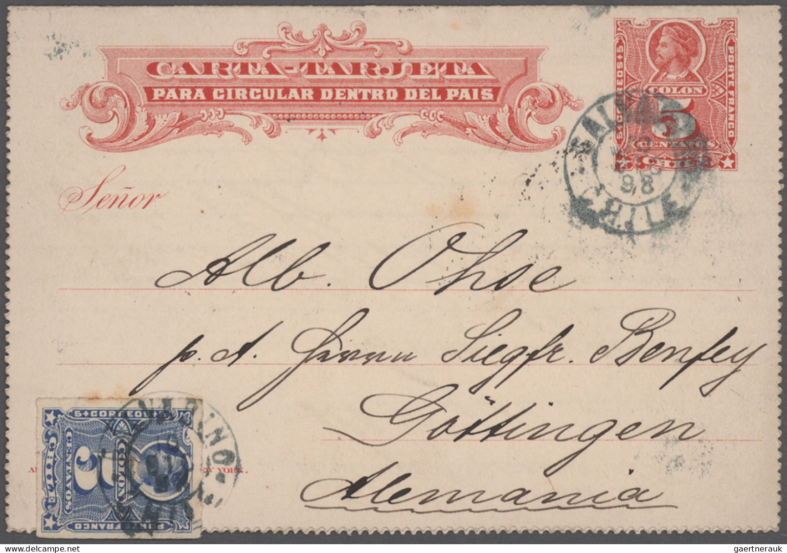 Oversea: 1860/1980 (ca.), balance of apprx. 290 covers/cards, comprising e.g. so