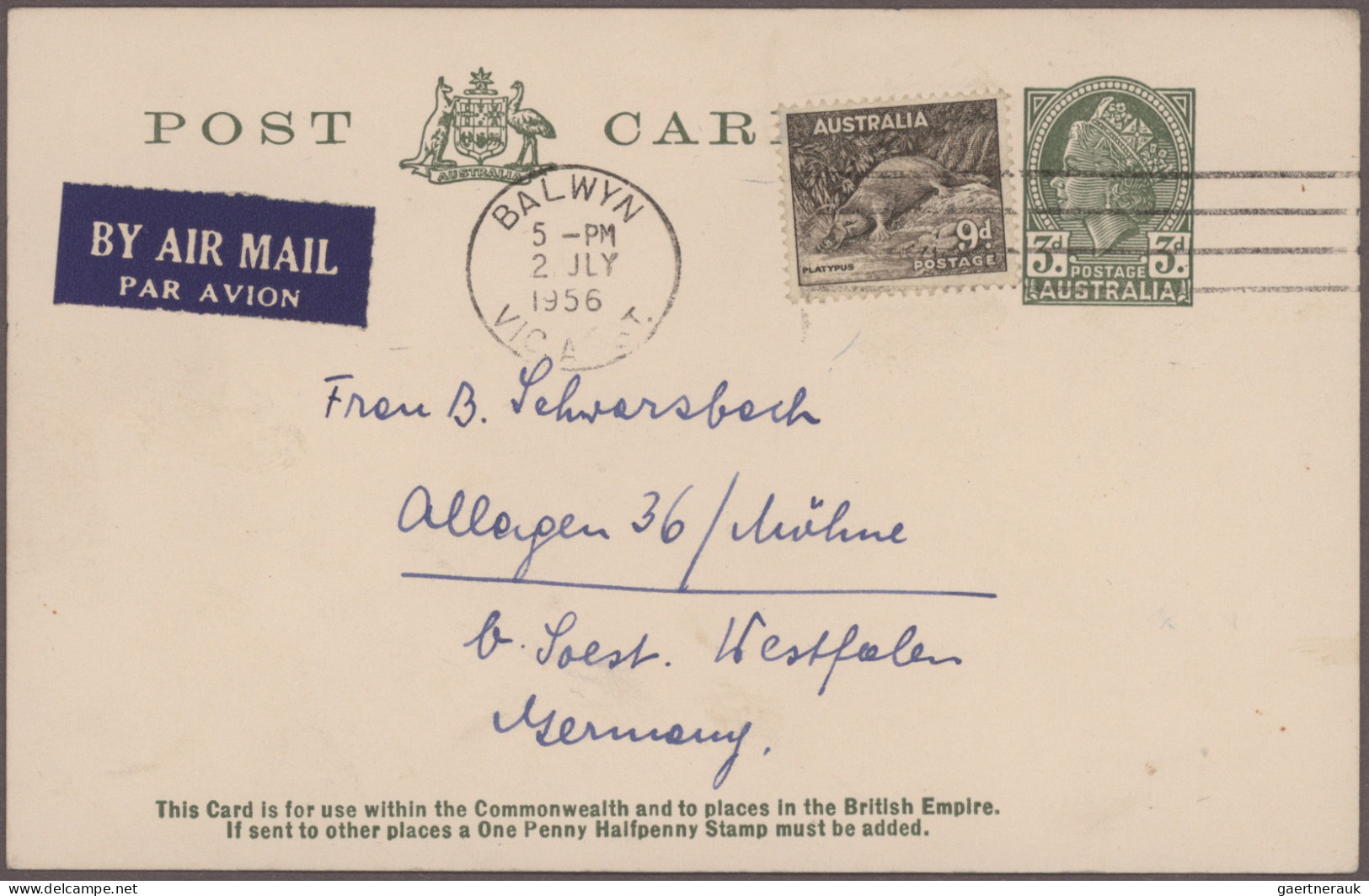 Oversea: 1900's-1960's (c.): More Than 300 Postal Stationery Items, Covers, Post - Verzamelingen (in Albums)