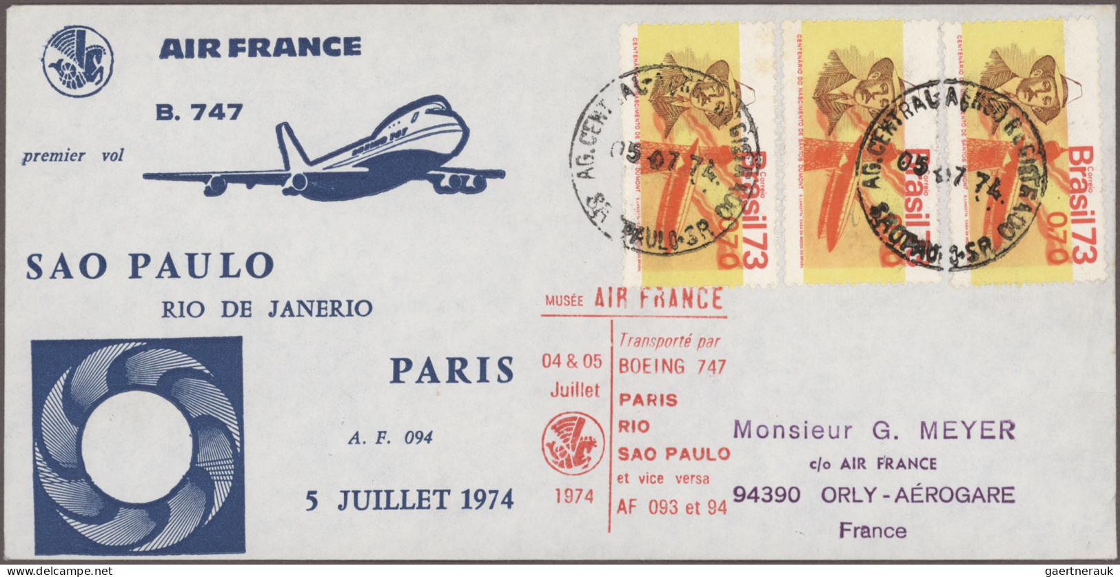 Americas: 1973/1989, Balance Of Apprx. 188 FIRST FLIGHT Covers/cards, All Americ - Otros - América