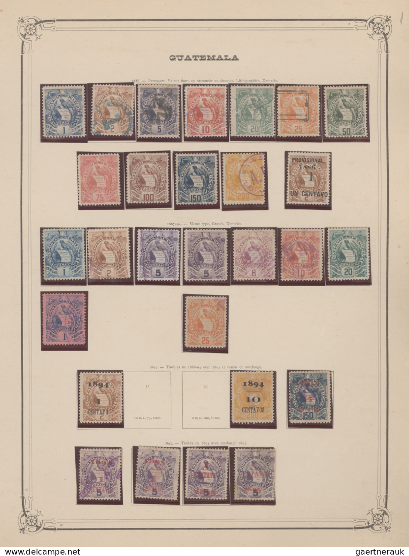 Central And South America: 1860/1930 (ca.), Central America, Mainly Unused Colle - Sonstige - Amerika