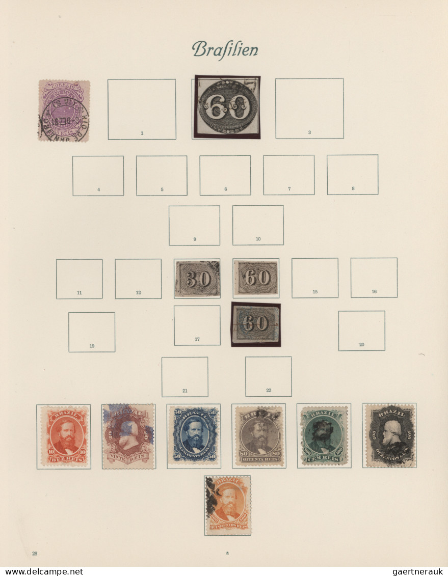 Central And South America: 1843/1960 (ca.), Comprehensive Used And Mint Collecti - Autres - Amérique