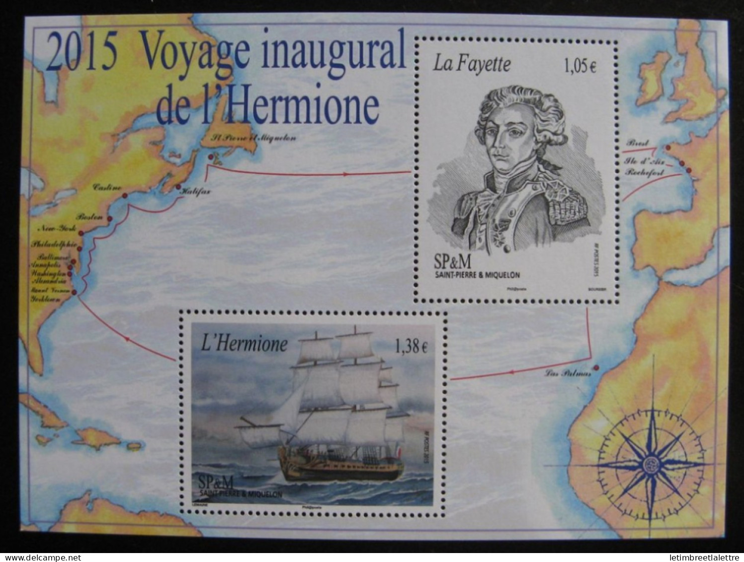 Saint Pierre Et Miquelon - YT N° F 1137 Et 1138 ** - Neuf Sans Charnière - 2015 - Unused Stamps