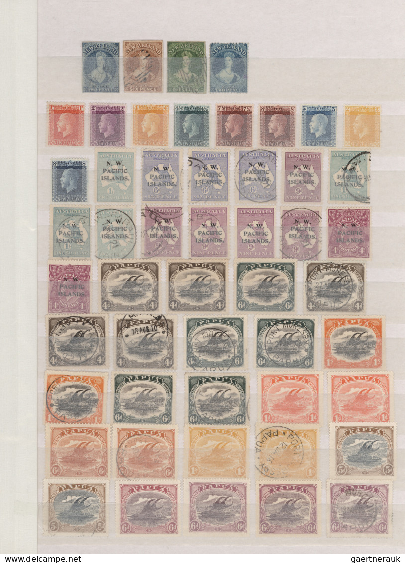 Oceania: 1860/1940 (ca.), British Oceania, Mint And Used Collection Of Apprx. 27 - Sonstige - Ozeanien