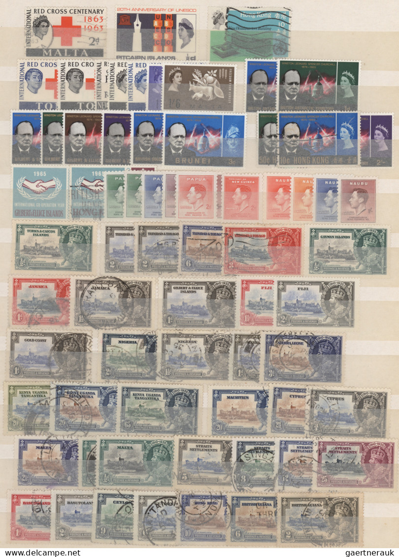 British Colonies: 1935/1978, Omnibus Issues, Mainly Mint Collection/balance Of V - Other & Unclassified