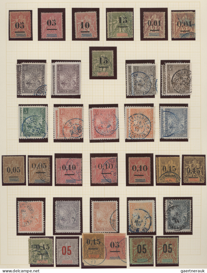 French Colonies: 1885/1960 (ca.), French Africa, Comprehensive Mint And Used Col - Other & Unclassified