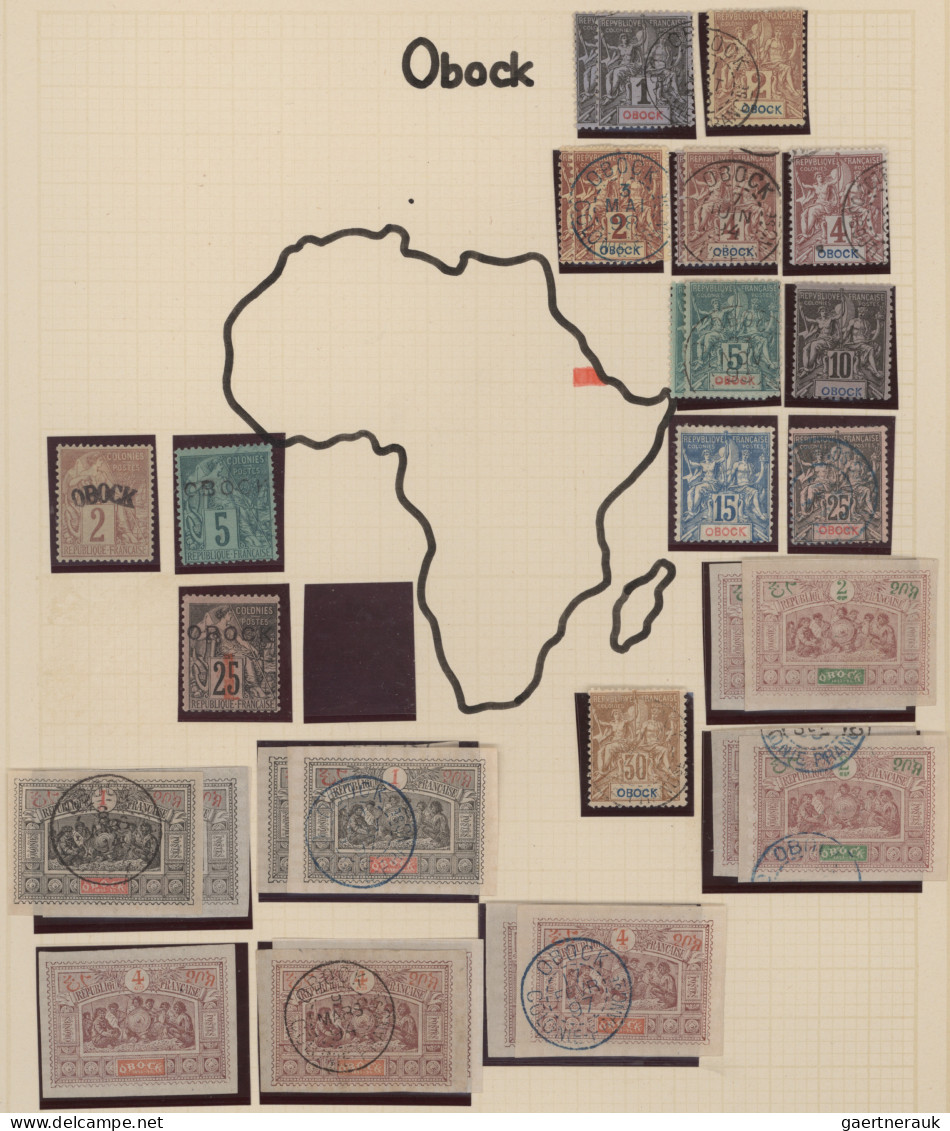 French Colonies: 1885/1960 (ca.), French Africa, comprehensive mint and used col