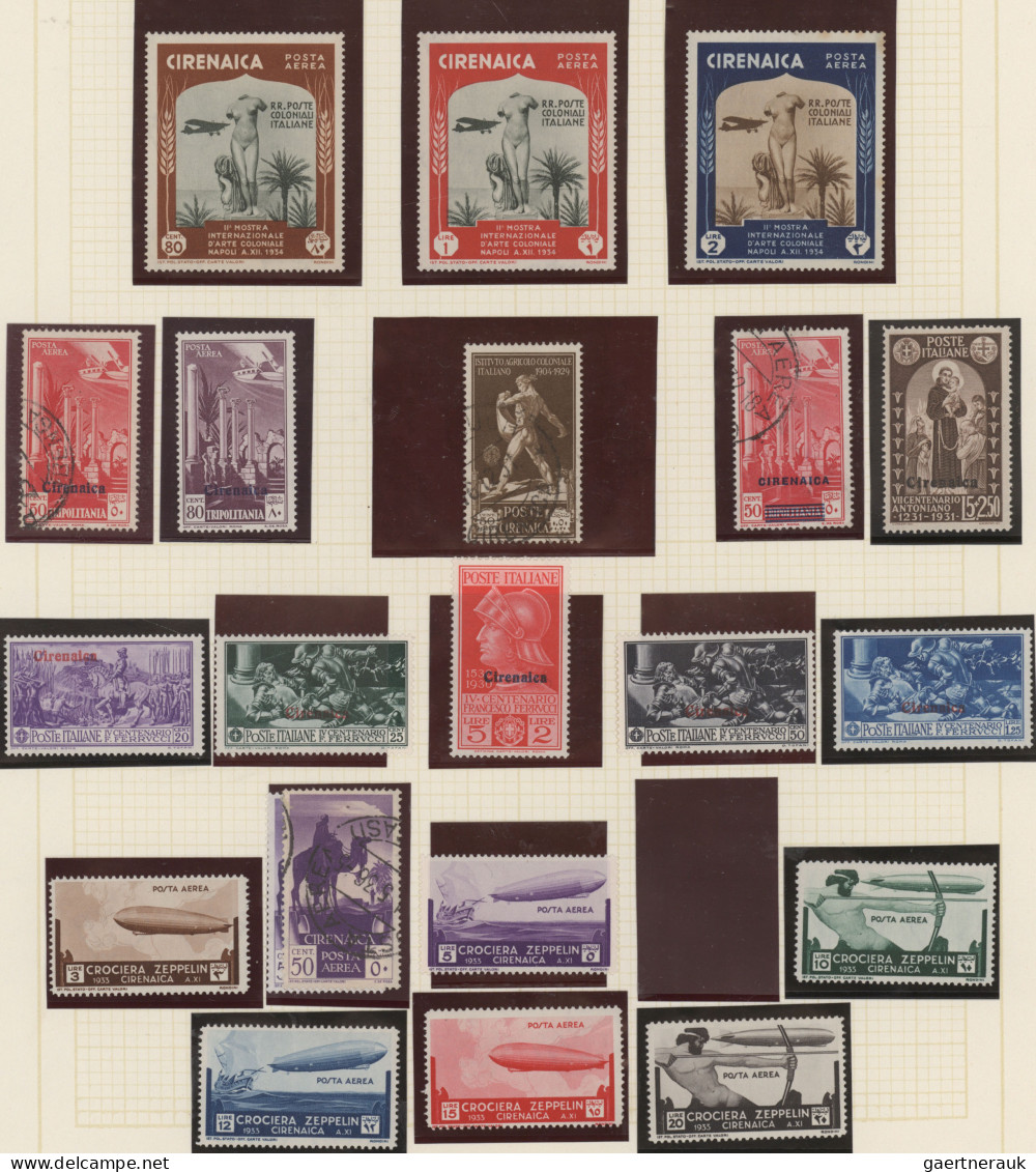 Italian Colonies: 1912/1960 (ca.), Mint And Used Collection Arranged On Album Pa - Algemene Uitgaven