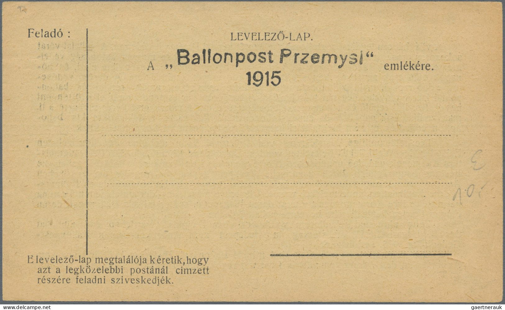 Balloon Mail: Ab 1910 (ca), Sammlung im Ringalbum, mit ca 100 Belegen, sehr viel