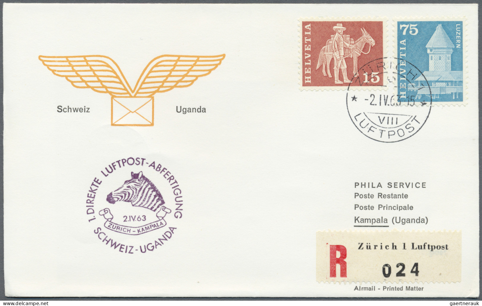 Airmail - Europe: 1950-1990: More Than 15,000 First Flight Covers Switzerland, S - Autres - Europe