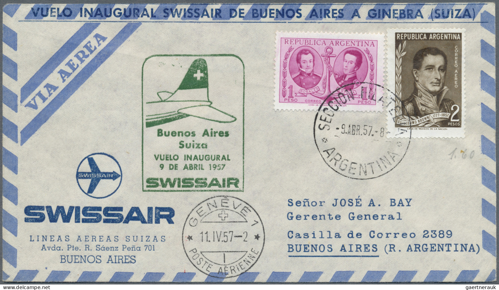 Airmail - Europe: 1950-1990: More Than 15,000 First Flight Covers Switzerland, S - Autres - Europe